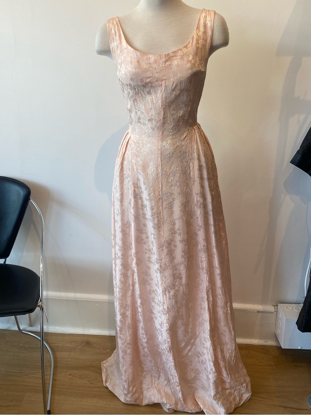 Vintage 40s maxi dress